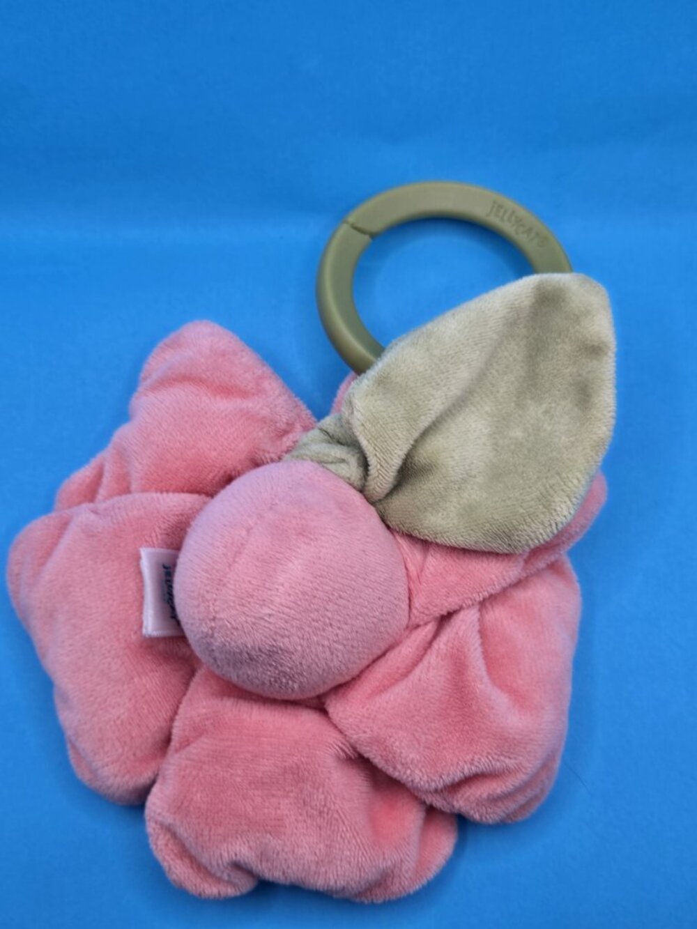 Jellycat London Fleury Petunia Jitter Baby Crib Pull String Toy Crinkles RETIRED - Picture 2 of 10